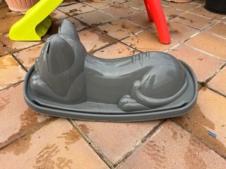 Tobogán y balancín Animal Jardín Bebé