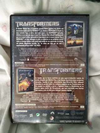 Transformers 1 y 2 DVD Pack Colección