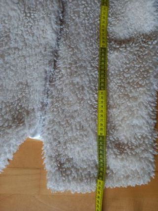 Abrigo pelo beige Talla M