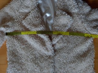 Abrigo pelo beige Talla M