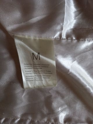 Abrigo pelo beige Talla M