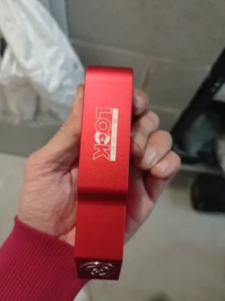 Bloqueo de seguridad para moto