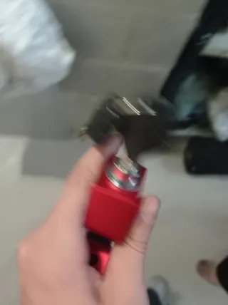 Bloqueo de seguridad para moto