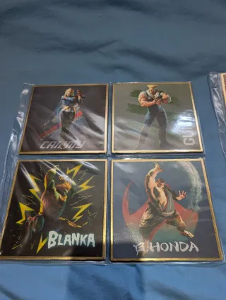 Colección completa Shikishi Street Fighter