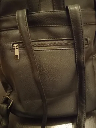 Bolso Mochila Mujer Negro