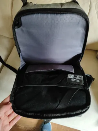 Mochila Samsonite Gris y Negra