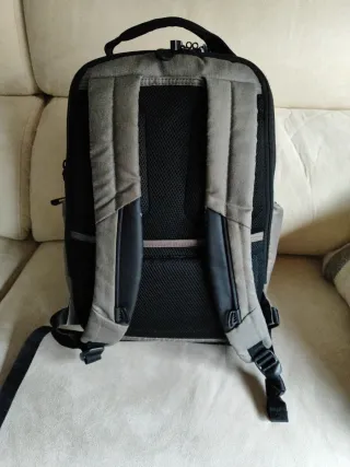 Mochila Samsonite Gris y Negra