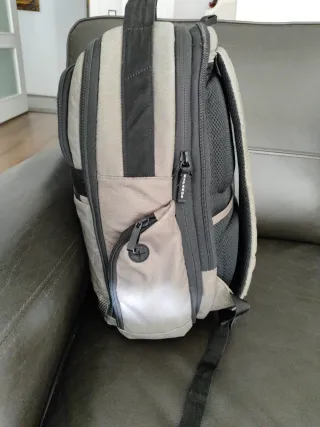 Mochila Samsonite Gris y Negra