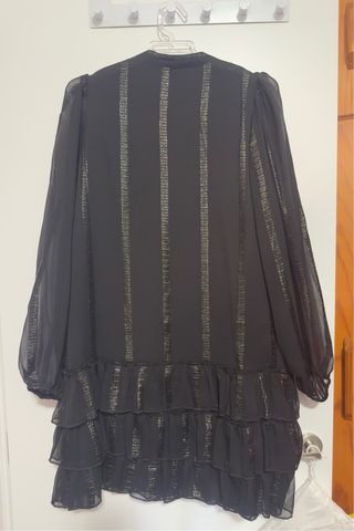 Vestido de fiesta Niza Negro Talla L