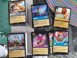 Lote Cartas Lorcana Inglese - 340 carte