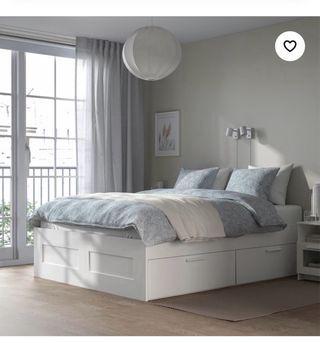 Cama con almacenaje buen estado incluido colchón.