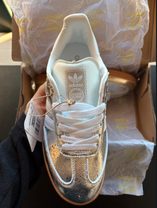 Samba OG Silver Metallic Argent Nuevas Talla 38