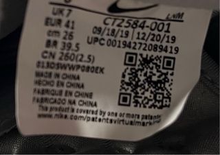 Nike Air Force 1 Grises