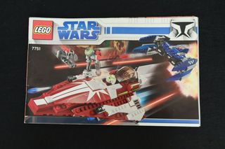 Lego Star Wars 7751 Ahsoka Starfighter and Droids