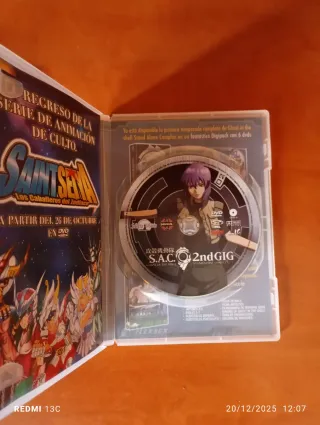 Ghost in the Shell 2nd GIG DVD Vol. 1 y 2