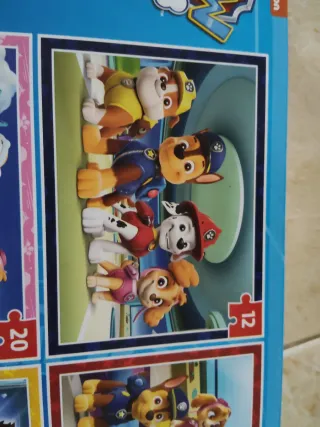 Puzzle Patrulla Canina 4 en 1 Clementoni