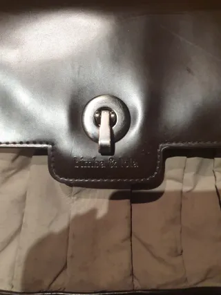 Bolsa Bimba y Lola fin de semana beige