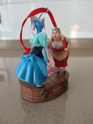 Adorno Disney Vestido Azul y Rosa