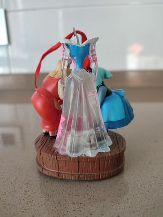 Adorno Disney Vestido Azul y Rosa