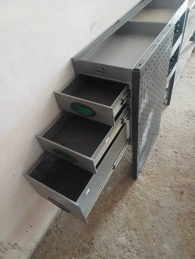 Cajonera para furgoneta