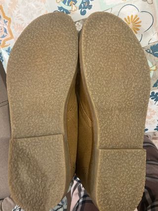 Botín serraje marrón