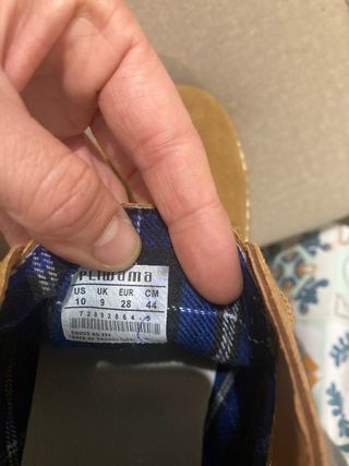 Botín serraje marrón