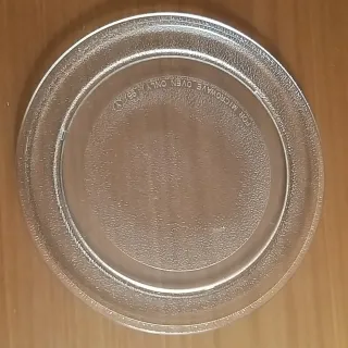 Plato de microondas de vidrio
