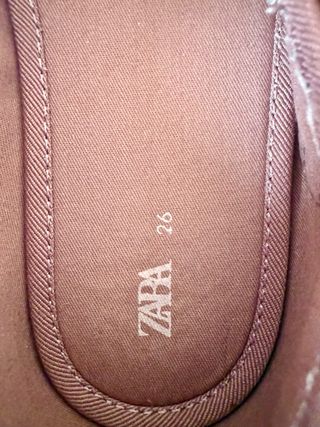 Merceditas niña rosa nude terciopelo