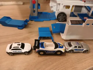 Camión Policía Juguete con coches