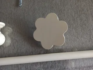 Barra Cortina Dormitorio Juvenil Luna Flor