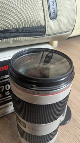 Canon EF 70-200mm f/2.8L IS II USM con FILTRO