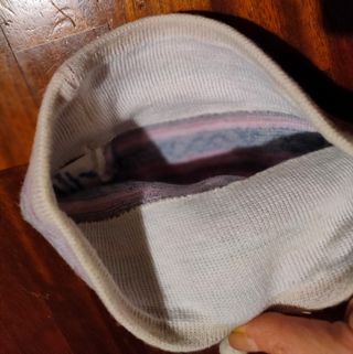 Cappello invernale Pancart lana panna lilla