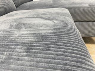 Sofá chaise longue elegante De Pana Aterciopelada