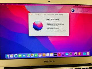 MacBook Air 2012 Plata