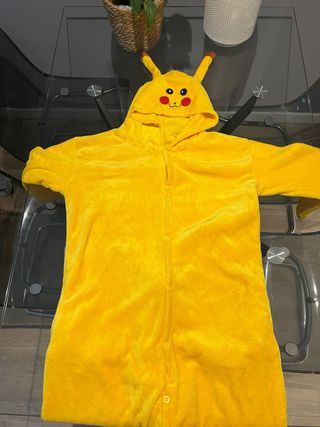 Disfraz Pikachu Adulto Talla S adulto