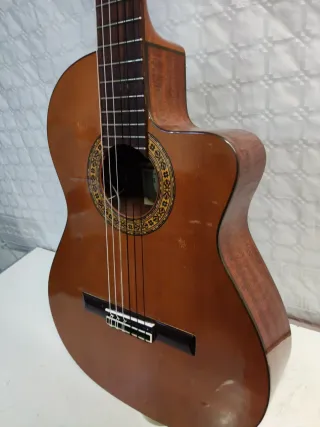 Guitarra Electroacústica Marrón iznaola