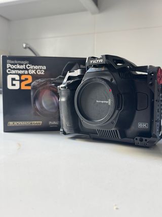 Cámara Blackmagic 6K G2 + Rig Tilta