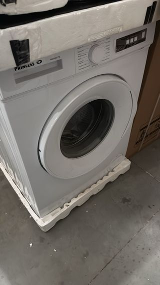 Lavadora Princess A+++ nuevo tara blanco 8 kg