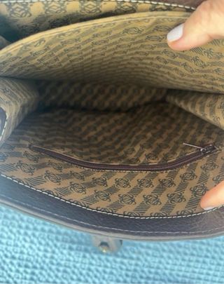 Bolso Loewe Marrón Piel vintage