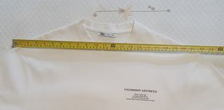 Sudadera Zara Blanca UNCOMMON AESTHETIC Talla M