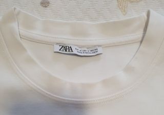 Sudadera Zara Blanca UNCOMMON AESTHETIC Talla M