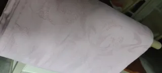 Tovaglia grande cotone fiandra rosa