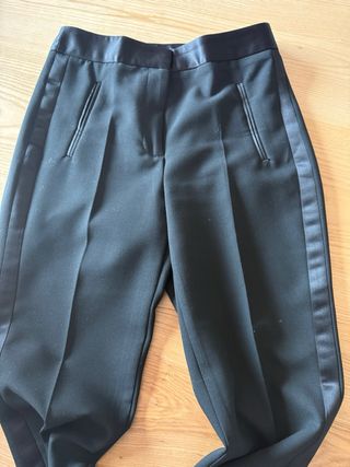 OFERTA Zara Smoking Mujer Negro.