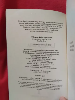 LA ALQUIMIA DEL CORAZÓN. EUSEBIA RAYÓ FERRER