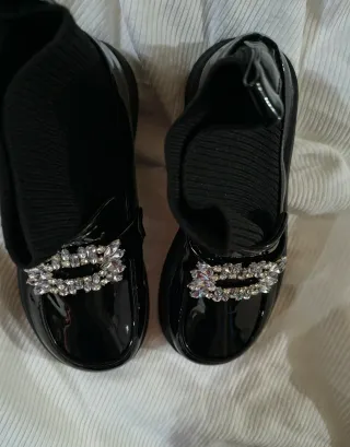 Botas calcetín niña plantilla 20 cm