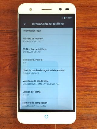 ZTE Blade V7 LITE 16GB Blanco
