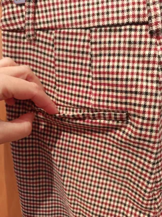 Pantalones Stradivarius cuadros