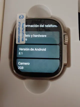 Reloj DW89 Cellular Android Play Store