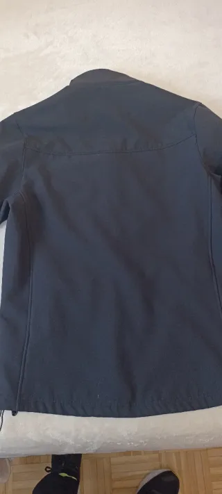 Cortavientos Quechua Negro Talla S