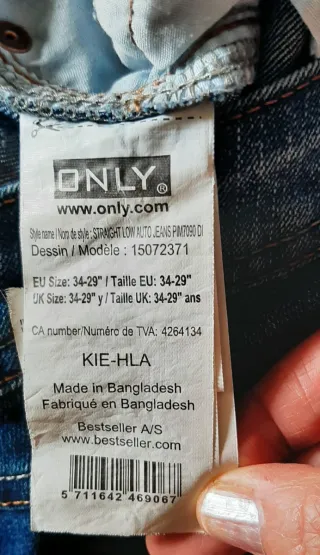 Jeans Only Mujer Azul,  talla 29, venta directa.